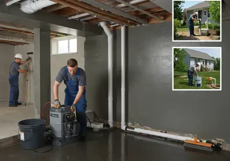 Basement Waterproofing and Flood Prevention process in Tremont, IL